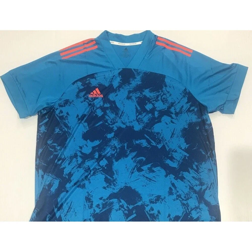 Adidas Condivo 20 Men's L Primeblue Warm Up Practice Jersey Soccer Football